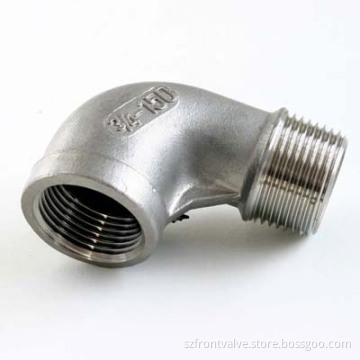 Investment Casting Stainless Steel Screwed 90 Degree Street Elbow